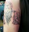 Wolf 2 tattoo