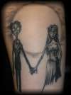 corpse bride tattoo