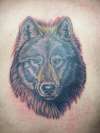 Wolf Back Piece tattoo