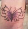 Tribal Betterfly tattoo