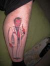 The devil is one sharp guy tattoo