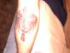 cross wings tattoo