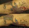 stripper fish tattoo