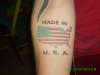 American pride tattoo