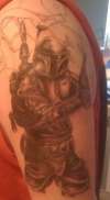 Boba Fett tattoo