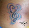 Music Love tattoo