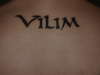 Vilim tattoo