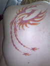 back pice tattoo