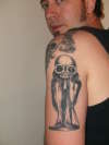 giger bullet tattoo