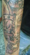 "Faith is Blind" tattoo