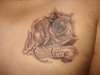 LOVE FOR MY WIFE tattoo