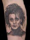 Edward Scissorhands tattoo