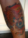 Back of Right Calf tattoo
