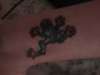 Judy, my tree frog tattoo