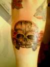 Skull and Roses tattoo