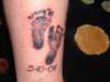 Son's Feet tattoo