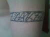armband closeup tattoo
