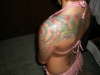 back/arm tattoo