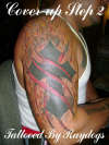 cross cover-up tattoo