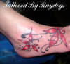 foot tattoo