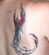 mystical phoenix tattoo