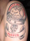 Forbes Crest tattoo