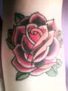 Jem's rose tattoo