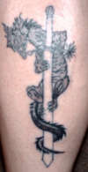 Tommy's tattoo