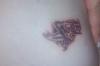 butterfly/name tattoo