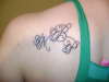 daughters initials tattoo