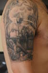 Cemetary Gates tattoo
