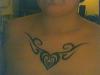 heart tribal tattoo