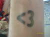 Heart tattoo