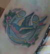 My Lucky Swallow :) tattoo