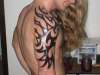 Stage two of this tribal project tattoo