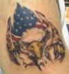 Eagle Tear tattoo
