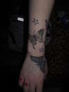 butterfly sleeve (in progress) tattoo