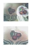 Mom's cherries tattoo