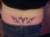 ma star sign wiv a tribal each side tattoo