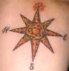 My Compass tattoo