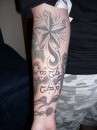 black and grey tattoo