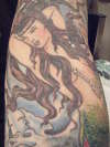 mermaid (close-up) tattoo