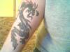 Tribal Dragon tattoo