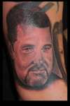 Father;s portrait tattoo