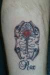 Memoral Cross tattoo