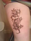 Traditional roses. Not finished yet =) tattoo