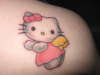 Hello Kitty Angel tattoo