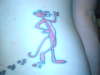 Pink Panther tattoo