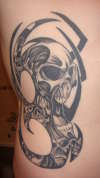 Tribal Skulls tattoo