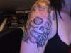 sugar skull italian style tattoo